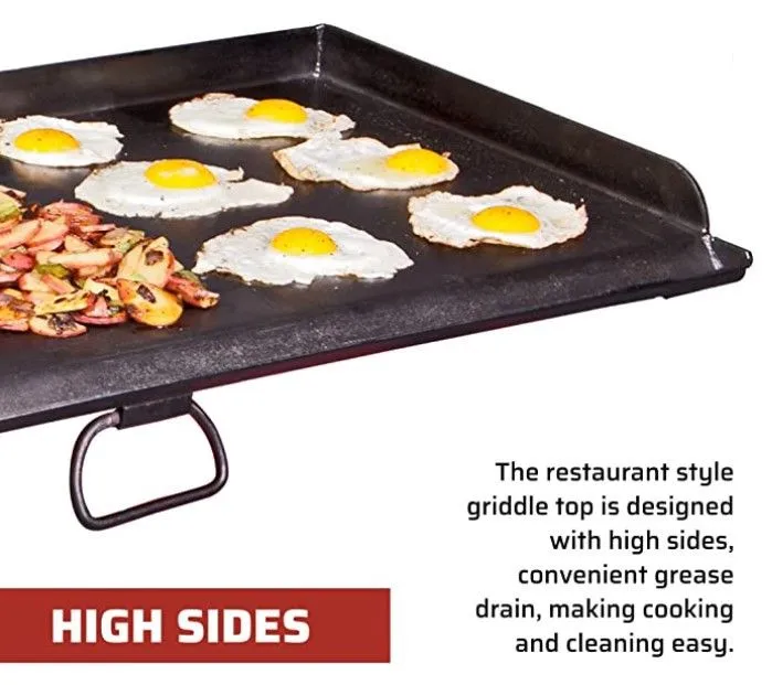 PRO GRIDDLE- 3 BURNER